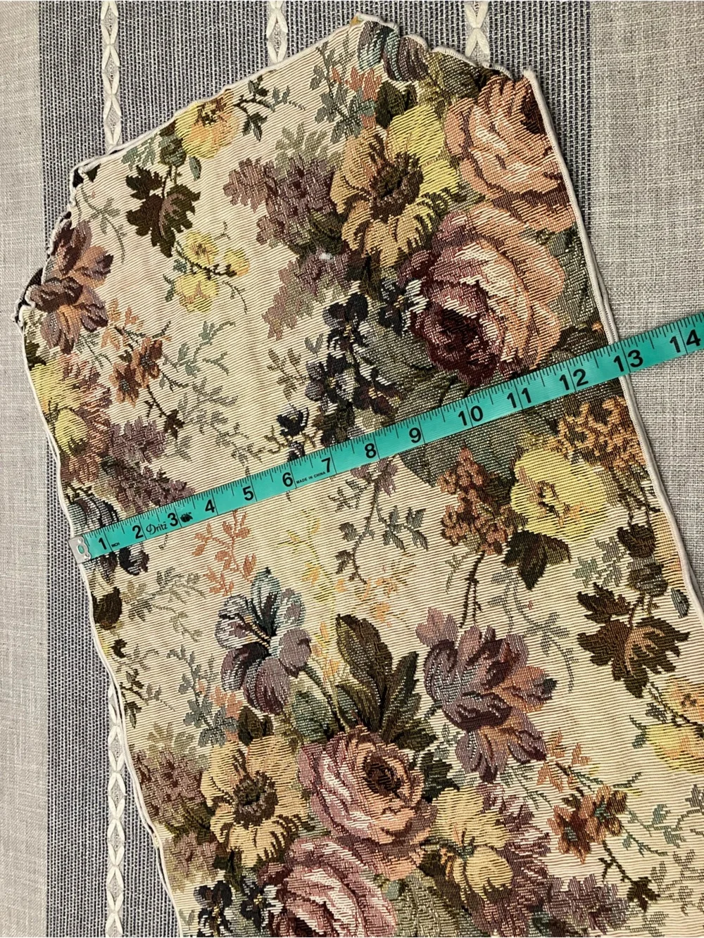Floral Tapestry Table Runner